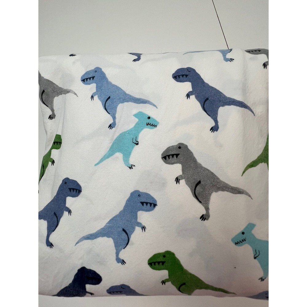 Pottery Barn Kids Warren Dinosaur Full Flat Sheet Cotton